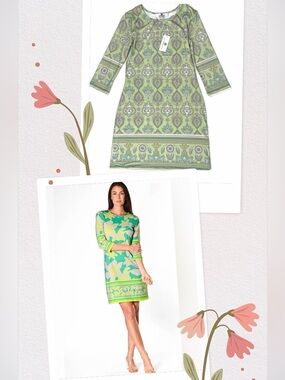 Summer Dress Shift Dress size Small Vacation JEAN-PIERRE KLIFA Paris Daphne